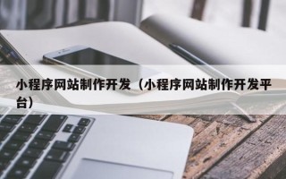 郑州小程序网站制作开发（小程序网站制作开发平台）